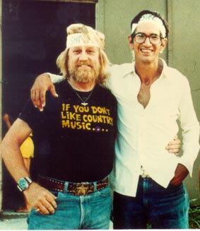 Whitey Ray Huitt and Townes Van Zandt photo